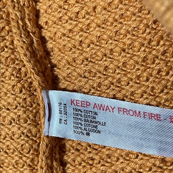 Free People Beach Hailee Waffle Knit Wide Leg Pant | Size Small - Picture 4 of 6